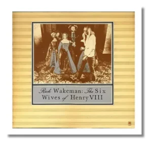 Rick Wakeman The Six Wives A&m 12 Vinil Nacional